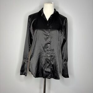 AsYou- Black Button Down